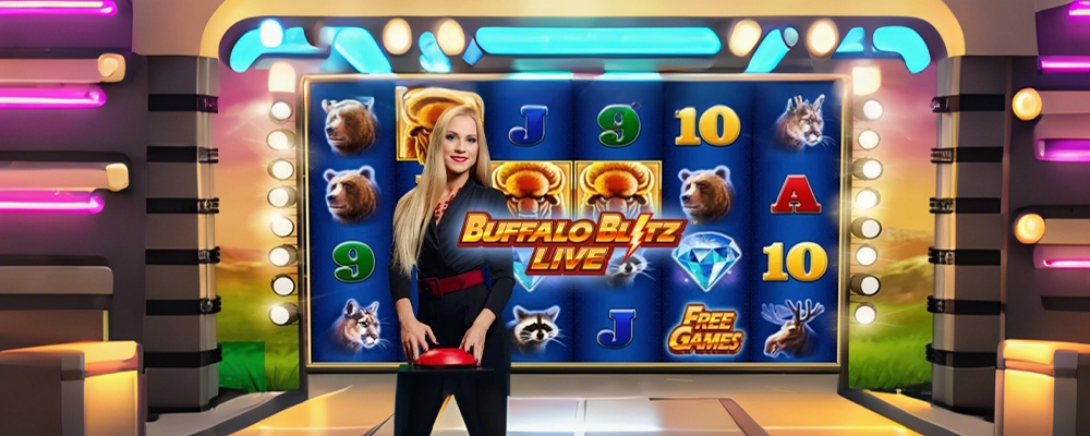 97bet Caça-níqueis Buffalo Blitz ao Vivo